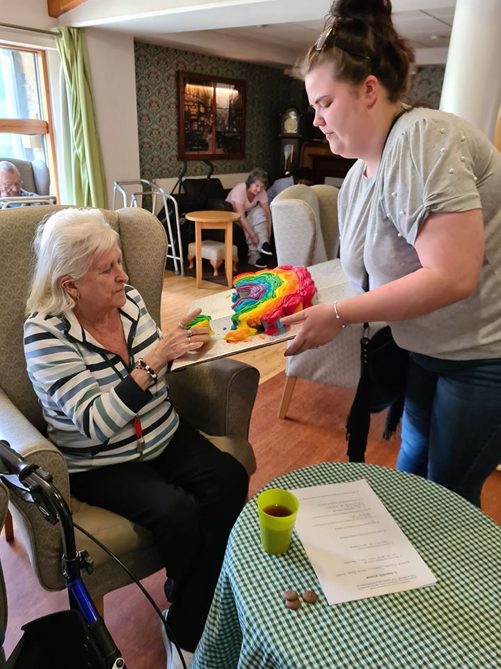 Danielle's Rainbow Cake
